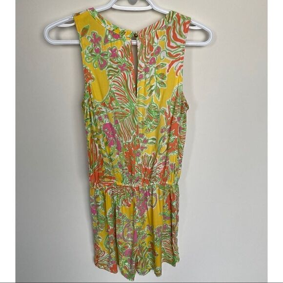 Lilly Pulitzer x Target Challis Romper Happy Place - Picture 9 of 12
